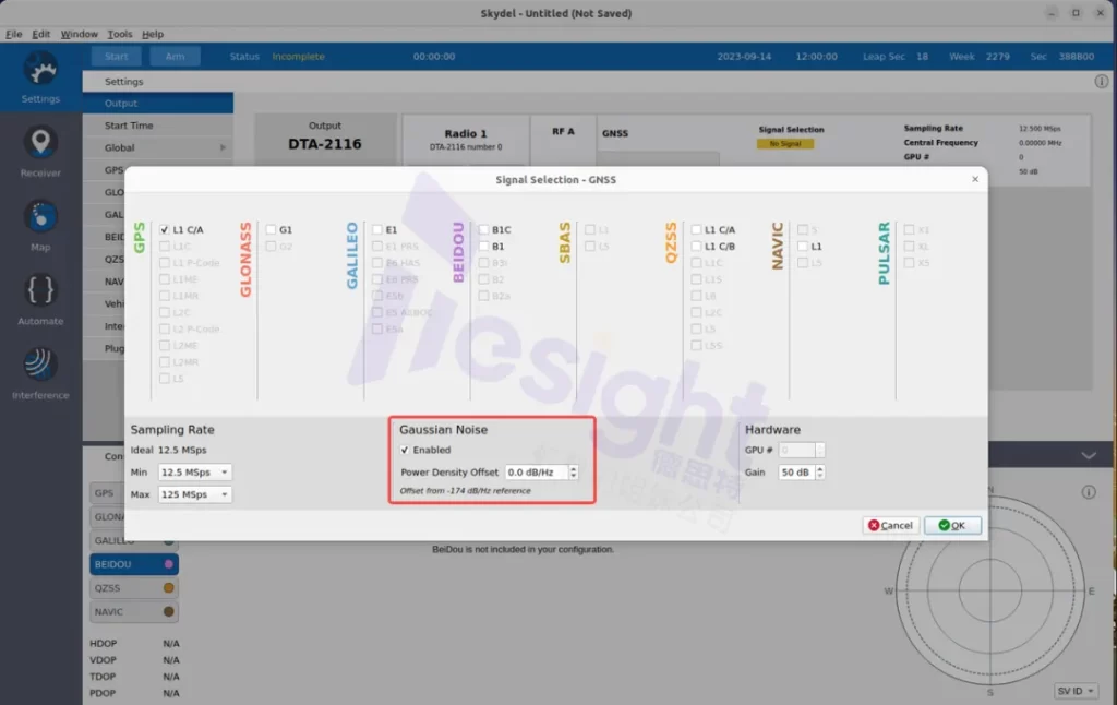 GNSS 高斯噪声对定位效果的影响