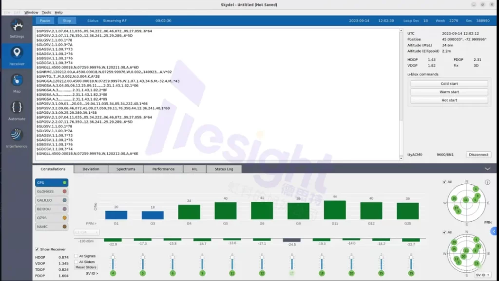 GNSS 高斯噪声对定位效果的影响