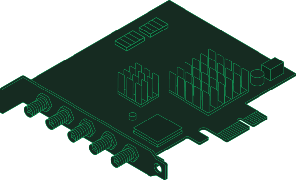 Callbox PCIe SDR 2x2 Card